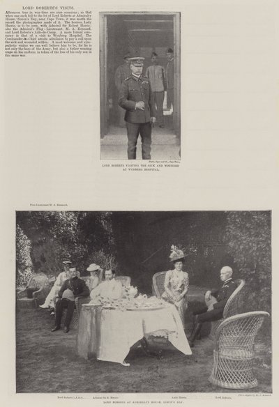 Les visites de Lord Roberts - English Photographer
