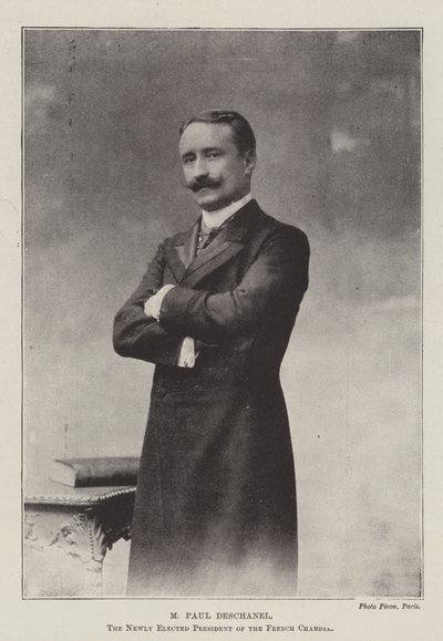 M. Paul Deschanel, le nouveau président élu de la Chambre française - English Photographer
