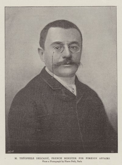 M Théophile Delcassé, ministre français des Affaires étrangères - English Photographer