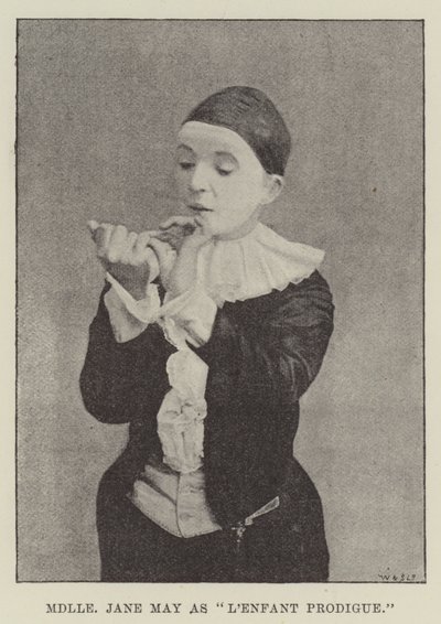 Mademoiselle Jane May comme L
