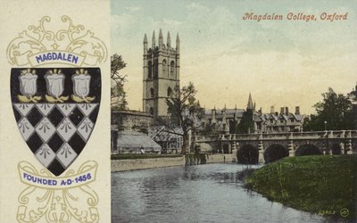 Magdalen College, Oxford - English Photographer