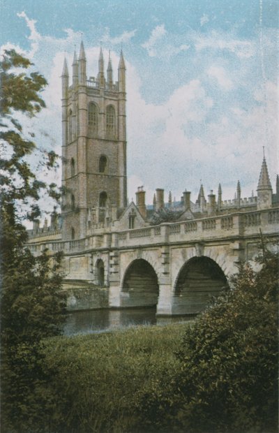 Collège et Pont de Magdalen - English Photographer