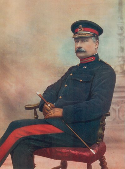 Major-Général Charles Edmond Knox. Commandant de la Douzième Brigade, Afrique du Sud - English Photographer