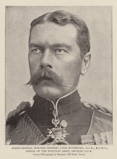 Major-Général Horatio Herbert Lord Kitchener, KCB, KCMG, Sirdar de l