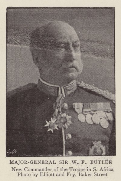Major-Général Sir W F Butler - English Photographer