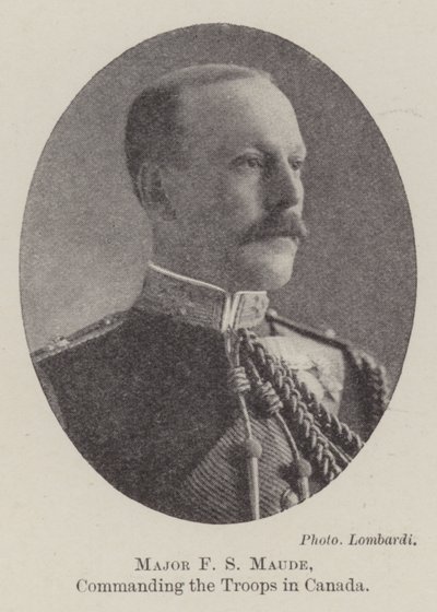 Major F S Maude, commandant les Troupes au Canada - English Photographer