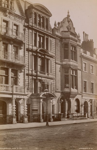 Marlborough Club, Londres - English Photographer