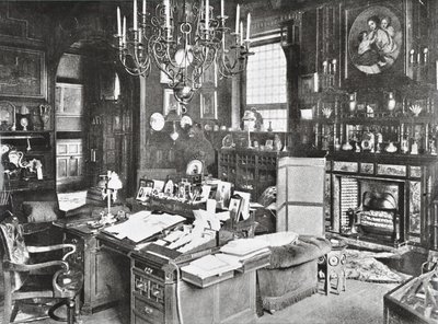 Marlborough House, Pall Mall, Westminster LB : étude du Prince de Galles, 1895 - English Photographer