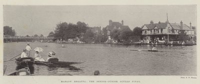 Régate de Marlow, finale des Senior-Junior Sculls - English Photographer