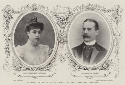 Mariage du comte de Crewe et de Lady Margaret Primrose - English Photographer