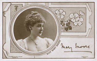 Mary Moore, actrice de théâtre anglaise - English Photographer