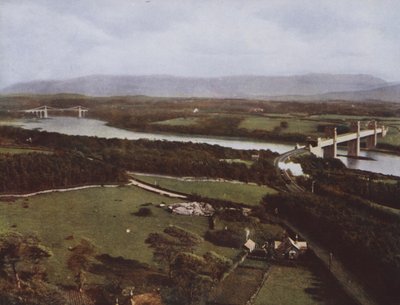 Détroit de Menai depuis la colonne d