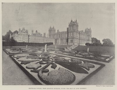 Mentmore Towers, près de Leighton Buzzard, Buckinghamshire, la résidence de Lord Rosebery - English Photographer