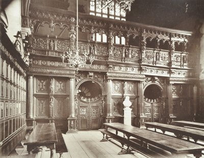 Middle Temple Hall, 1885 - English Photographer