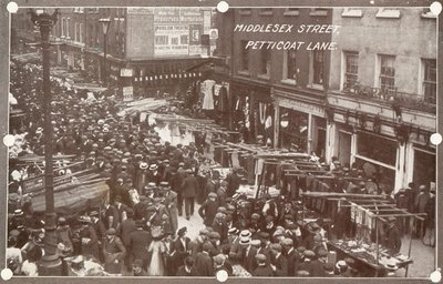 Middlesex Street sur Petticoat Lane - English Photographer