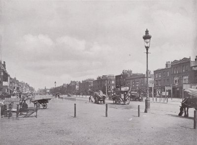 Mile End Road, vue vers l