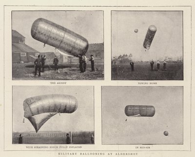 Ballon militaire à Aldershot - English Photographer