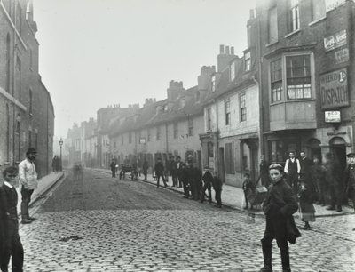 Mill Lane : depuis Deptford Broadway, Londres, 1895 - English Photographer