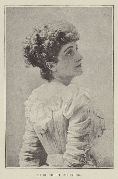 Mlle Edith Chester - English Photographer