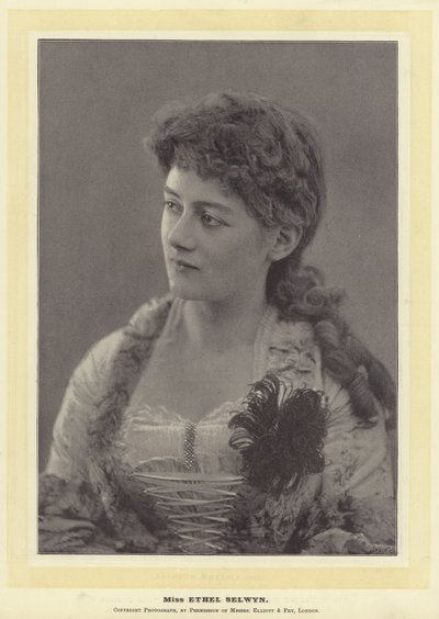 Mlle Ethel Selwyn - English Photographer