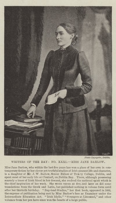 Mademoiselle Jane Barlow - English Photographer