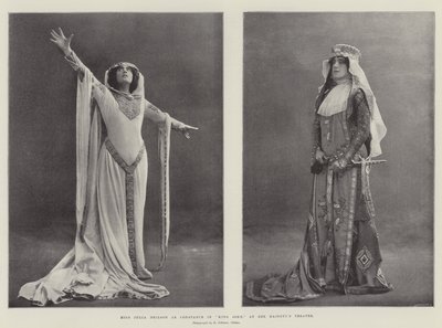 Mlle Julia Neilson en Constance dans King John, au théâtre de Sa Majesté - English Photographer