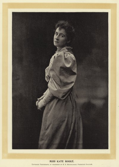 Miss Kate Rorke - English Photographer