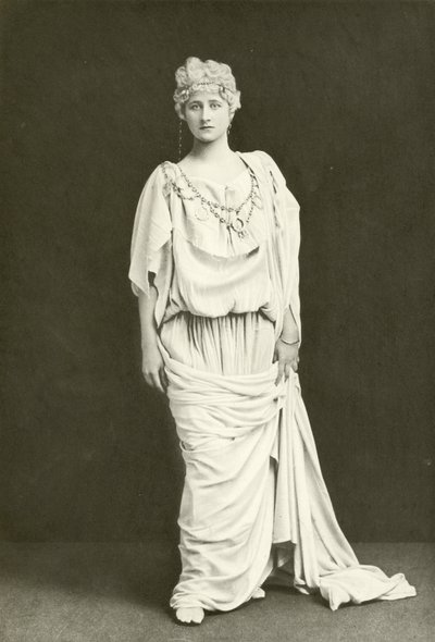 Mlle Mary Anderson en Hermione (gravure) - English Photographer