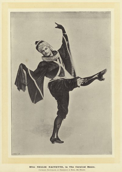 Miss Nellie Naivette, dans La Danse du Carnaval - English Photographer