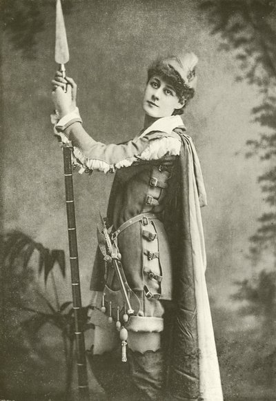 Miss Violet Vanbrugh en Rosalind (gravure) - English Photographer