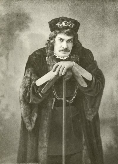 M. Arthur Bourchier en Jaques (gravure) - English Photographer
