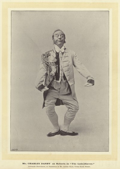 Mr Charles Danby en Roberts dans The Lady Slavey - English Photographer
