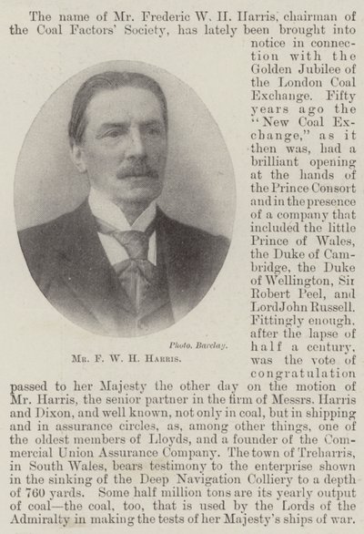 M. F W H Harris - English Photographer