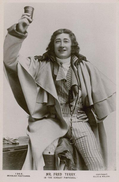 M. Fred Terry, dans Le Mouron Rouge - English Photographer