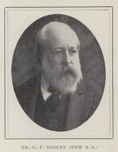 M. G F Bodley, nouveau RA - English Photographer