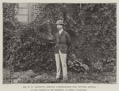 M. H. H. Johnston, commissaire britannique pour l