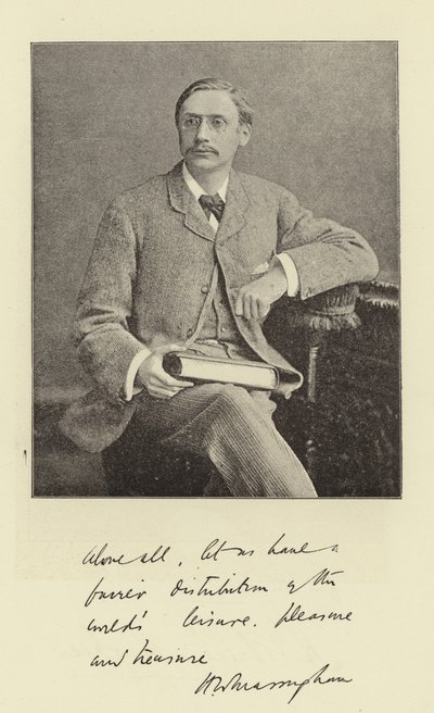 M H W Massingham, Rédacteur en chef du Star - English Photographer