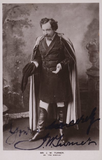 M. J W Turner en Fra Diavolo - English Photographer