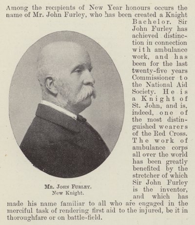 M. John Furley, nouveau chevalier - English Photographer