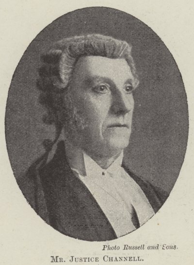 Monsieur Justice Channell - English Photographer