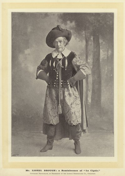 Mr Lionel Brough: un Souvenir de La Cigale - English Photographer