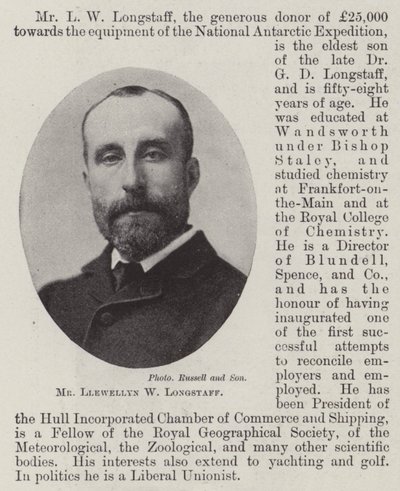 M. Llewellyn W Longstaff - English Photographer