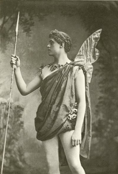 M. Otto Stuart en Oberon (gravure) - English Photographer