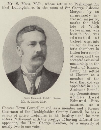 M. S Moss, MP - English Photographer