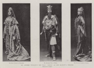 La nouvelle pièce de M. Stephen Phillips, Hérode, au théâtre de Sa Majesté - English Photographer