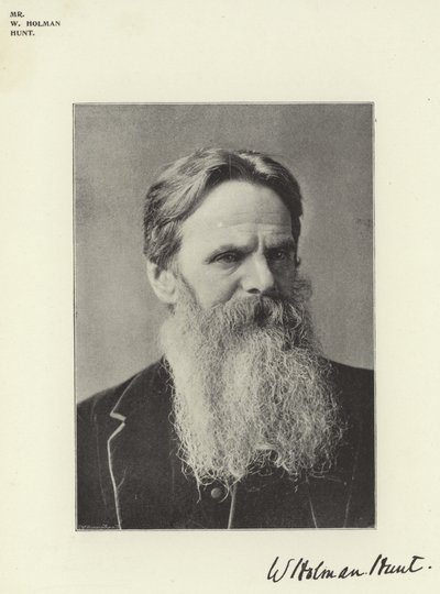 M. W Holman Hunt - English Photographer
