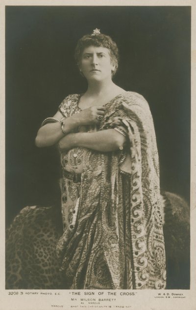 M. Wilson Barrett, Marcus dans Le Signe de la Croix - English Photographer