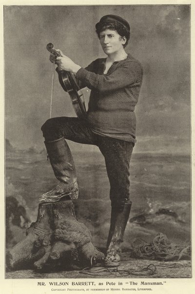 M. Wilson Barrett, en tant que Pete dans The Manxman - English Photographer
