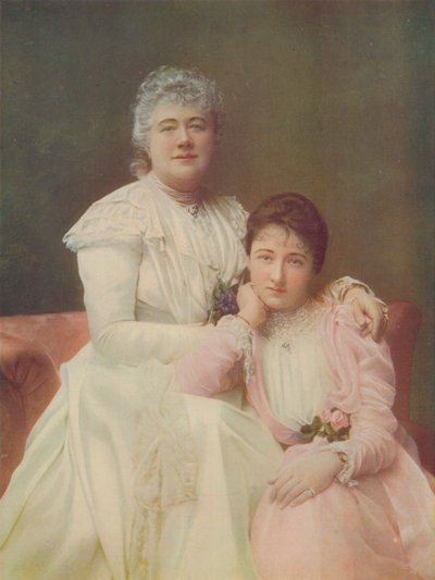 Mme Lewis et Mlle Mabel Terry-Lewis - English Photographer