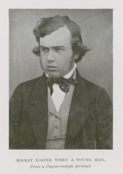Myles Birket Foster, artiste anglais, jeune homme (photo n/b) - English Photographer